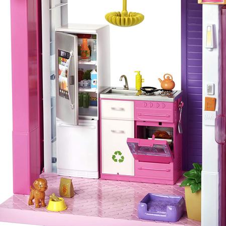 Casa Dos Sonhos Da Barbie Com Elevador E Acessórios - Mattel