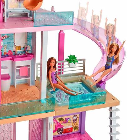 Barbie Casa dos Sonhos com Escorregador - Mattel - Casinha de Boneca -  Magazine Luiza