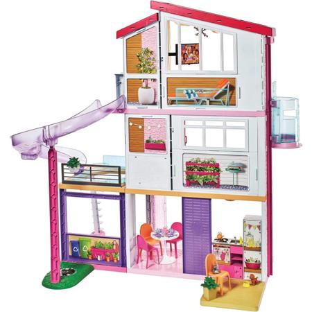 Casa dos Sonhos da Barbie com Acessorios - 75cm - Mattel