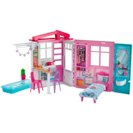 Brinquedo Mattel Barbie Casa Com Boneca FXG55