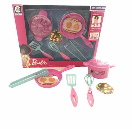 Jogo de Cozinha para a Tati ✨ #barbie #unboxing 