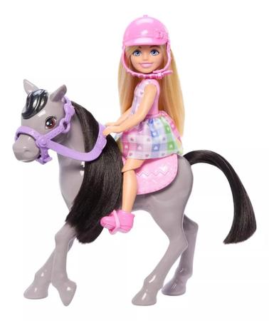 Imagem de Barbie Chelsea Passeio de Pônei - Mattel HTK29