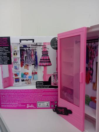 Novo Closet de Luxo da Barbie com Boneca Mattel - Fátima Criança