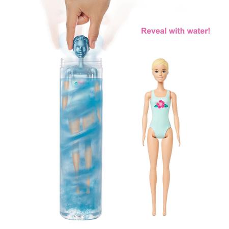 Barbie Color Reveal S rie 1 Ver o GTP42 Mattel Boneca