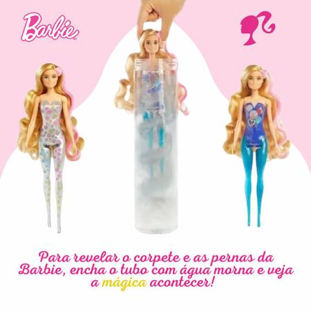 Boneca Barbie Color Reveal Festa de Confetti, Mattel, Multicolorido :  : Brinquedos e Jogos
