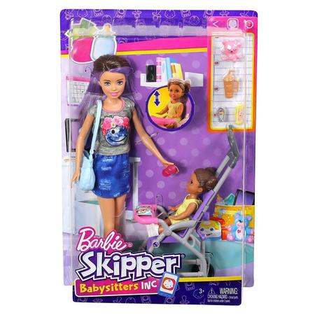 Barbie Conjunto Skipper Babysitter Comidinha do Bebe Fhy97 - Mattel -  Boneca Barbie - Magazine Luiza