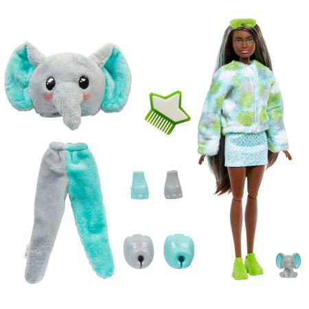 Barbie Cutie Reveal Boneca Série Selva Item Sortido – 1 Unidade