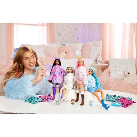 Boneca Barbie Cutie Reveal 10 Surpresas com Mini Pet e Fantasia de Urso  Polar Hjl64 - MP Brinquedos