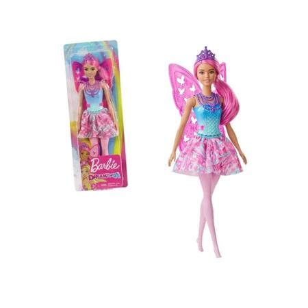 Barbie Fada Boneca Dreamtopia Asa Rosa - Mod Gjj99 em Promoção na