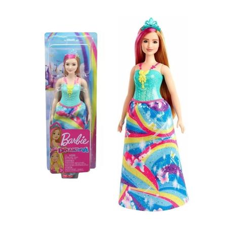 Jogo conjunto barbie dreamtopia 3 em 1 boneca + acessórios gjk40, mattel  boneca original, bonecas para