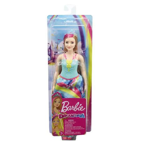 Imagem de Barbie Dreamtopia Princesa Vestido De Arco Íris Mattel GJK16