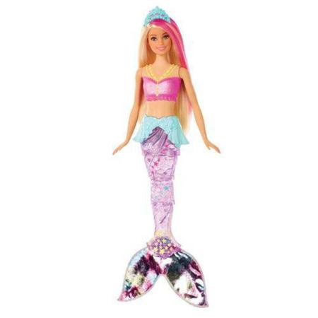 Imagem de Barbie Dreamtopia Sereia Com Luzes De Arco-íris (212595) - Mattel (1995)