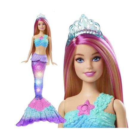 Barbie Dreamtopia Sereia - Luzes e Brilhos Hdj36 - MP Brinquedos