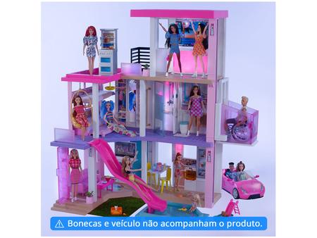 Casa Barbie Mega Mansão Com Elevador Casa Dos Sonhos - Mattel - Casinha de  Boneca - Magazine Luiza