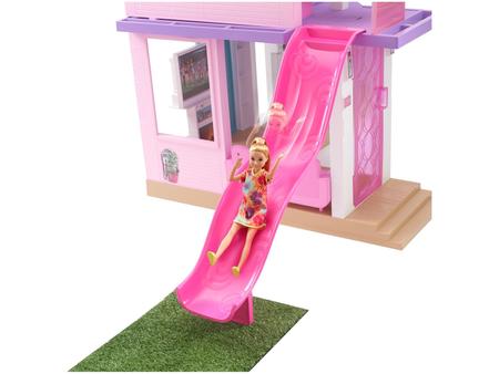 Barbie Casa dos Sonhos com Escorregador - Mattel - Casinha de Boneca -  Magazine Luiza