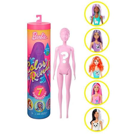 Boneca barbie color vil  Black Friday Casas Bahia