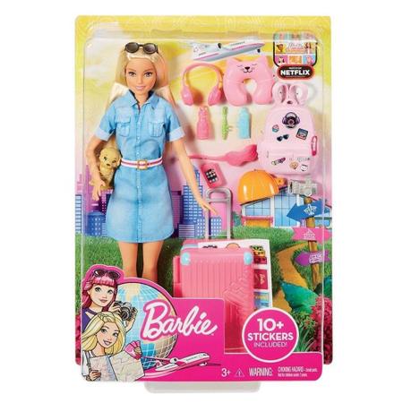 Boneca Barbie Explorar e Descobrir - Viajante - Mattel