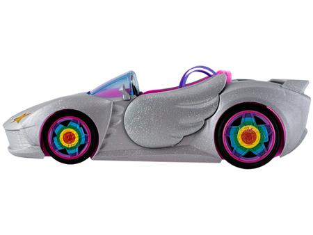 Barbie Extra - Carro Conversível - Prateado Brilhante - 16 cm