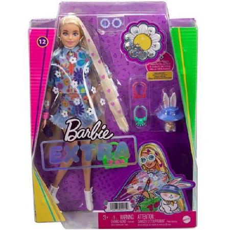 Boneca Barbie Extra com Animal de Estimação Conjunto de Flores - Mattel  HDJ45 - Xickos Brinquedos