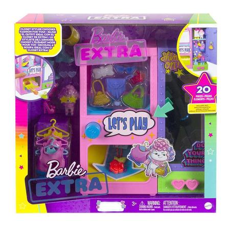 Playset Grande Guarda Roupa Motorizado Glitterizer E Acessórios - Barbie  Moda E Magia - Acompanha Boneca - Mattel / Ano De Fabricação: 2009 na  Americanas Empresas