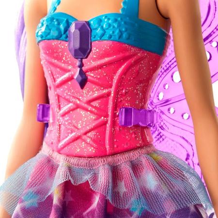 Barbie Fada Boneca Dreamtopia Asa Rosa - Mod Gjj99 em Promoção na