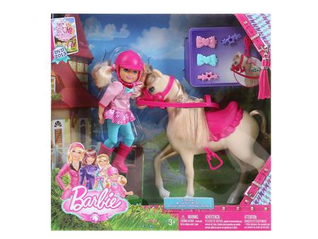 Barbie com Cavalo e Pônei — Juguetesland