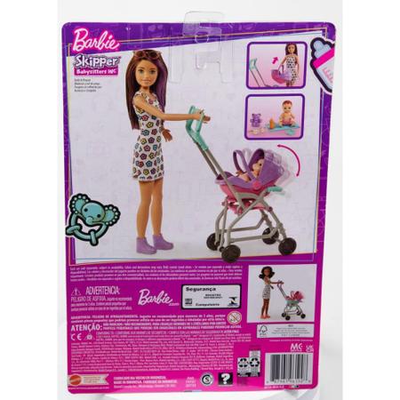 Boneca Barbie Family Skipper Escolinha das Crianças Mattel - Bebe