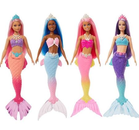 Coleção Barbie Sereias - Box com 4 DVDs - Novo Lacrado