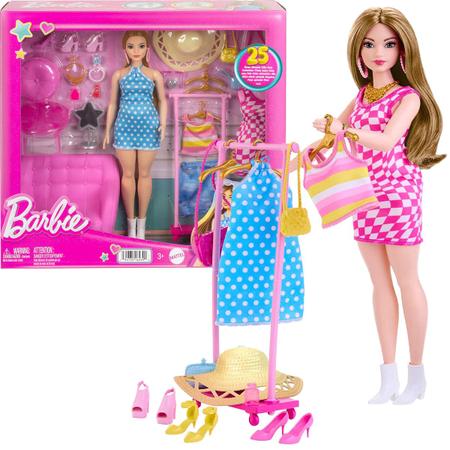 Closet e Arara para roupas da Barbie