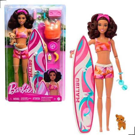 Barbie Fashion Filme Dia De Surf Com Acessórios HPT49 Mattel - Boneca  Barbie - Magazine Luiza