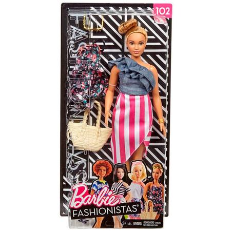 Imagem de Barbie Fashionistas Puppe Mit Jumpsuit - Mattel