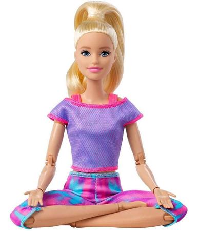 Barbie Feita para Mexer Roupas Esportivas - Mattel