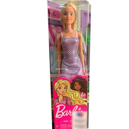 Imagem de Barbie Glitz - Loira - Vestido Roxo HJR93 - Mattel