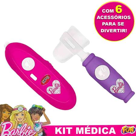 Imagem de Barbie Kit Médica com 6 Acessórios - Fun F0013-5