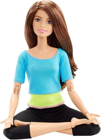 Made to move barbie light sale blue top