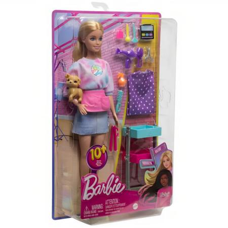 Barbie Malibu Estilista Acessórios Cabelo E Maquiagem HNK95 - Pirlimpimpim  Brinquedos