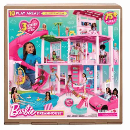 Exclusivo: Playset Barbie - 125 Cm - Casa dos Sonhos com Elevador