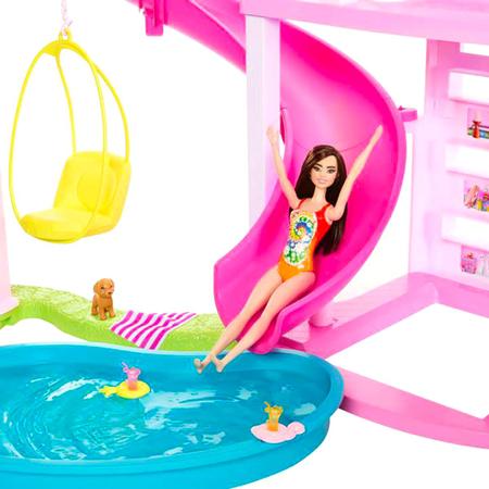 Casa Barbie Mega Mansão Com Elevador Casa Dos Sonhos 360 - Mattel