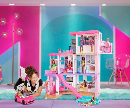 Casa dos sonhos barbie com piscina