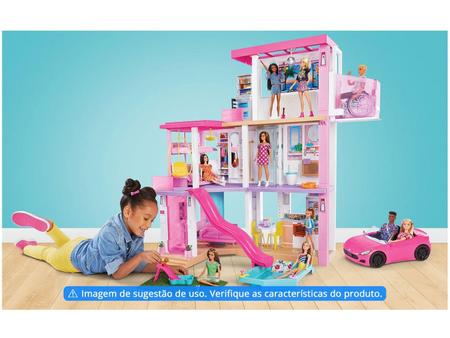 Barbie Carrinho de Cachorrinhos - Mattel - Button Shop