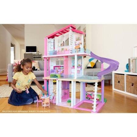 Barbie Casa dos Sonhos com Escorregador - Mattel - Casinha de Boneca -  Magazine Luiza