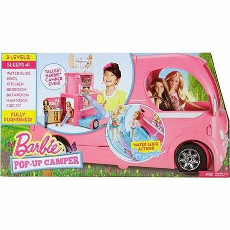 Barbie Mega Trailer Pop-up Camper - Mattel Cjt42 - Barbie Luiza