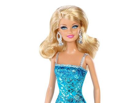 Imagem de Barbie Moda e Magia Figura Básica Glitz Azul