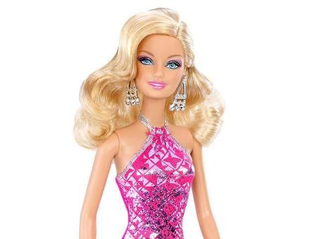 Imagem de Barbie Moda e Magia Figura Básica Glitz Rosa