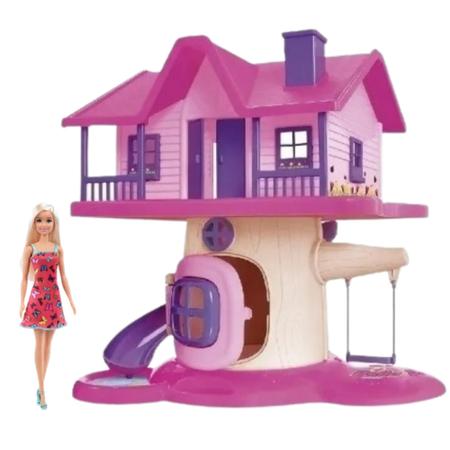 Barbie Casa dos Sonhos com Escorregador - Mattel - Casinha de Boneca -  Magazine Luiza