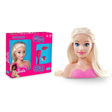 Barbie Para Pentear E Maquiar Boneca Barbie Brinquedo Menina Infantil -  Pupee - Boneca Barbie - Magazine Luiza