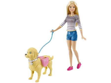 Imagem de Barbie Passeio com Cachorrinho Mattel