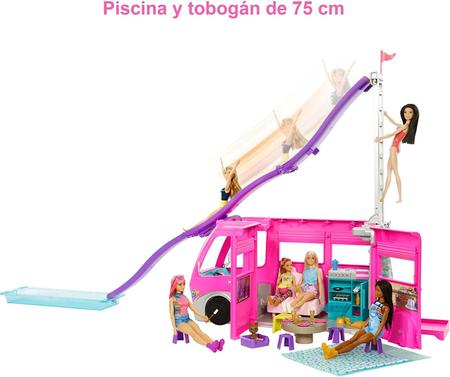 Barbie Playset Trailer dos Sonhos Mattel HCD46 - Star Brink Brinquedos