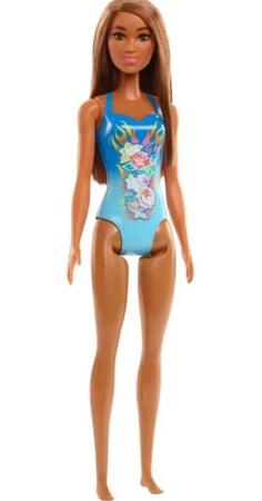 Boneca Barbie Morena Roupa de Praia Maiô Azul Original Mattel. - Bonecas -  Magazine Luiza