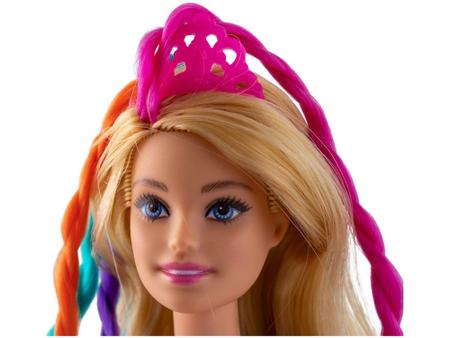 Imagem de Barbie Princesa Tranças Mágicas 32cm - Mattel